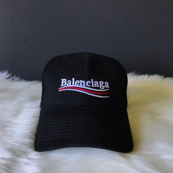 Balenciaga Other - Balenciaga Black Campaign Logo Cap Hat